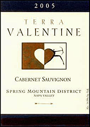 Terra Valentine 2005 Spring Mountain Cabernet